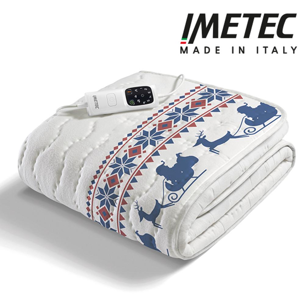 이탈리아 이메텍 전기요 전기장판 프리미엄 전자파안심 순면 싱글 IMO-908 (산타)