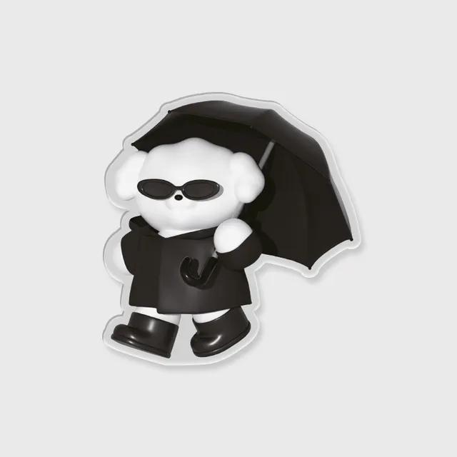 [아크릴스마트톡] 레이니 데이 뽀꾸 스마트톡 휴대폰 거치대 모양톡 톡 아이폰케이스 갤럭시케이스 폰거치대 smarttok tok