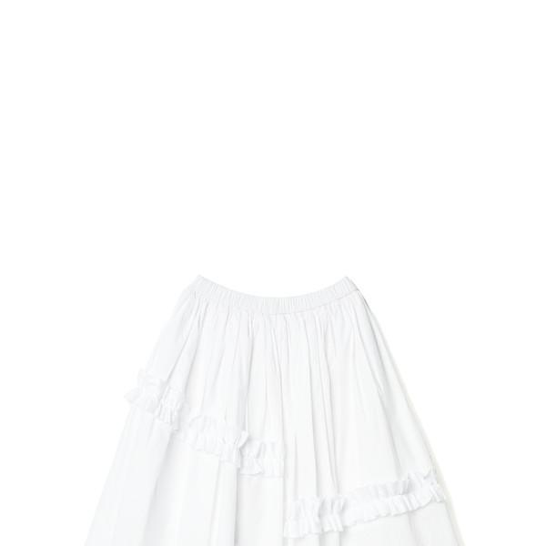 *PRE-ORDER RUFFLE SKIRT (WHITE)