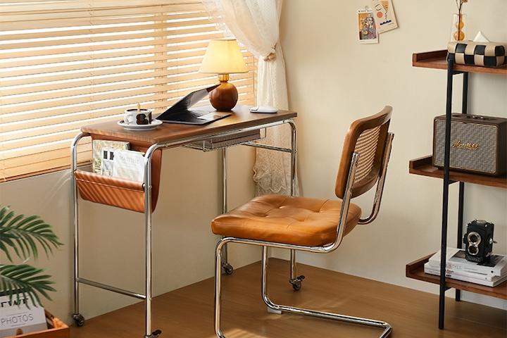 브리튼 매거진 랙 이동식 다용도 책상 데스크 이동데스크 테이블 사이드테이블