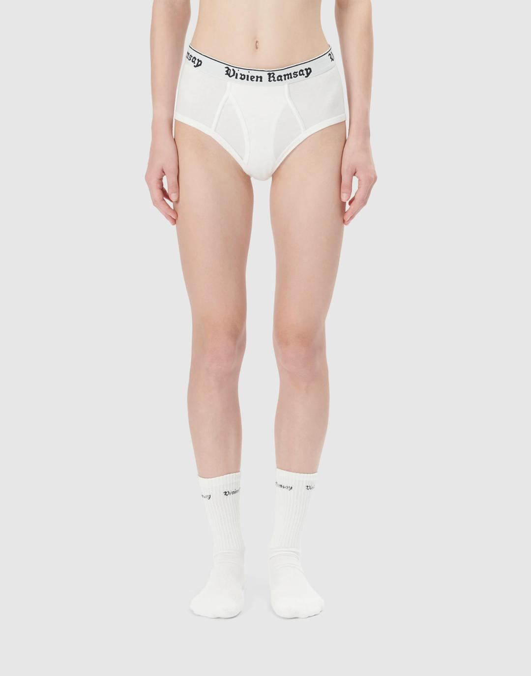 Boy Brief 3 Pack (White)