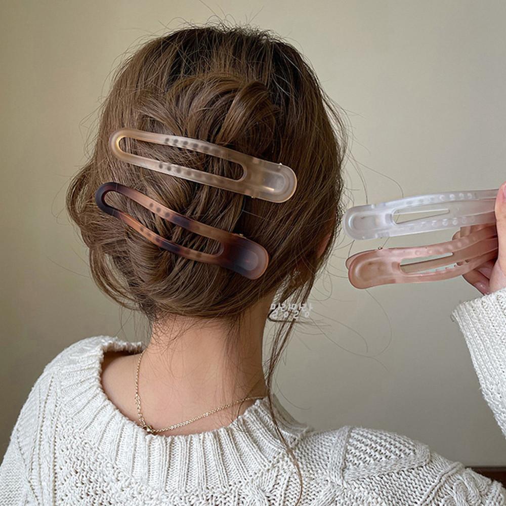 올림머리집게핀 악어 왕집게핀 헤어삔