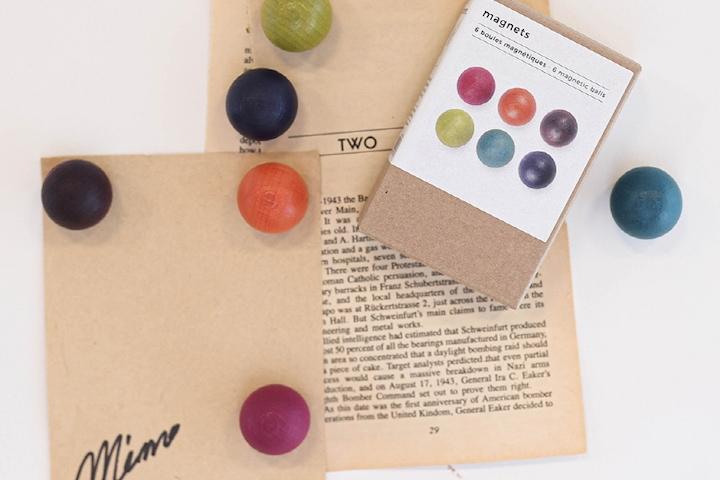 뚜생플라망 프랑스 알사탕 냉장고 컬러 자석 마그넷 6개 세트