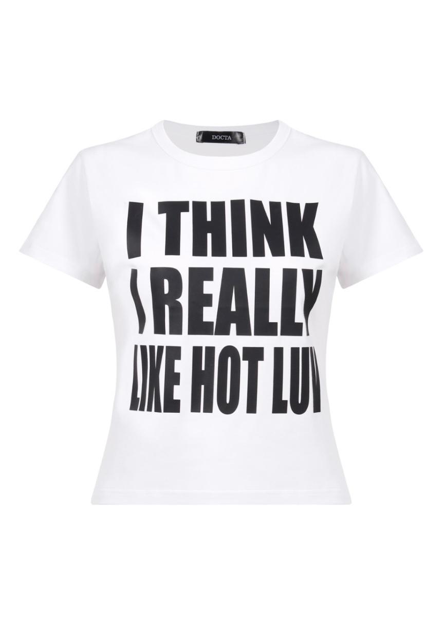 HOT LUV T (White)