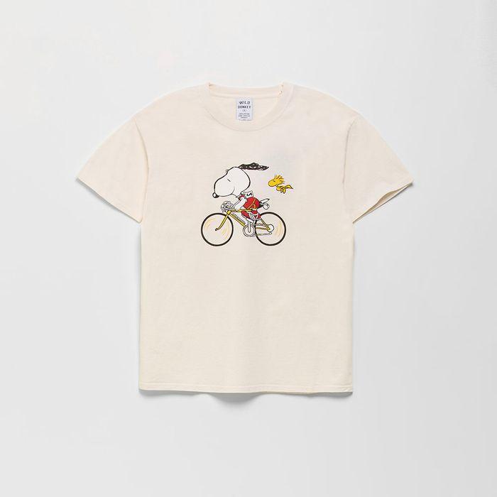 (U) BICYCLE T-SHIRT (TEA DYED)