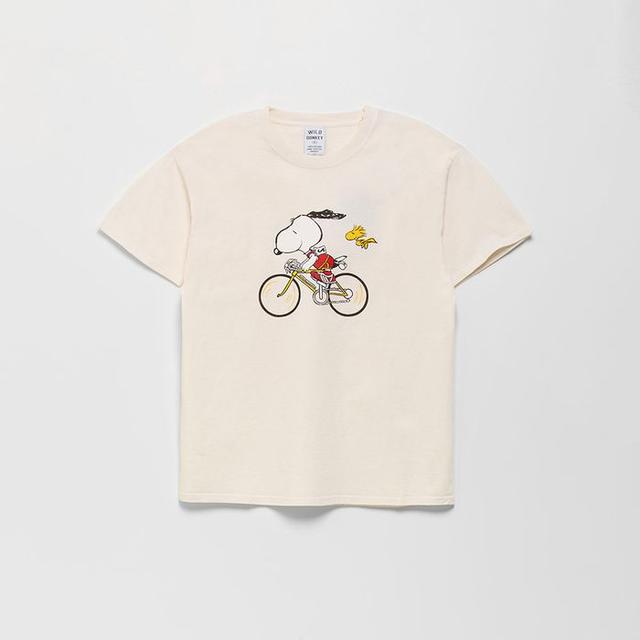 (U) BICYCLE T-SHIRT (TEA DYED)