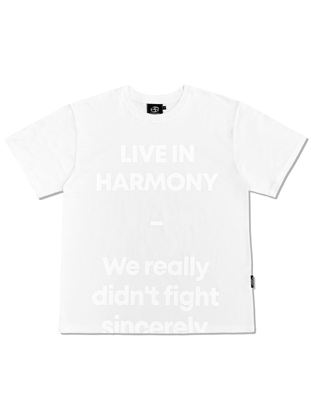 LIVE IN HARMONY TEE WHITE_WHITE