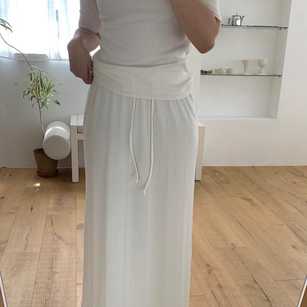 Luna pleats skirt (3c)