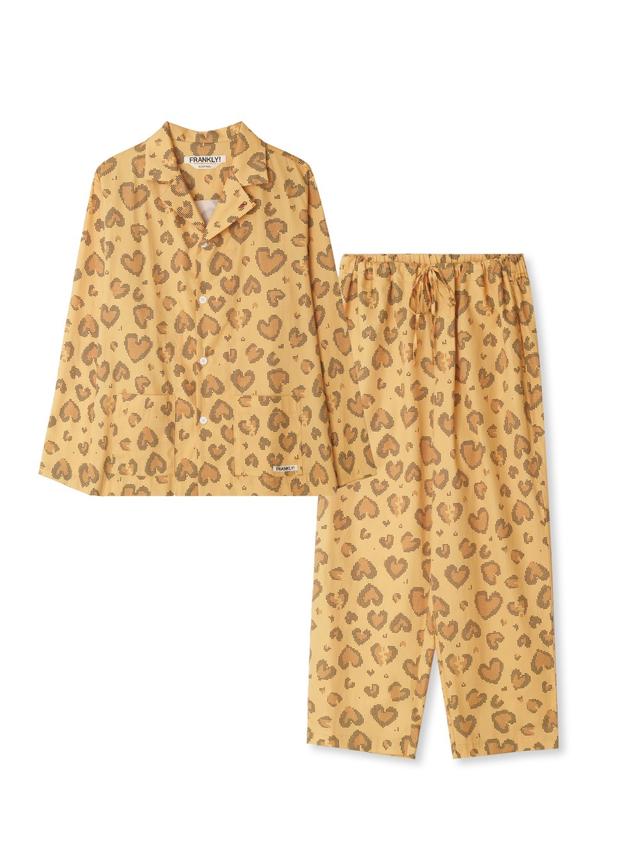 Atelier Pajama Set, Yellow Heart