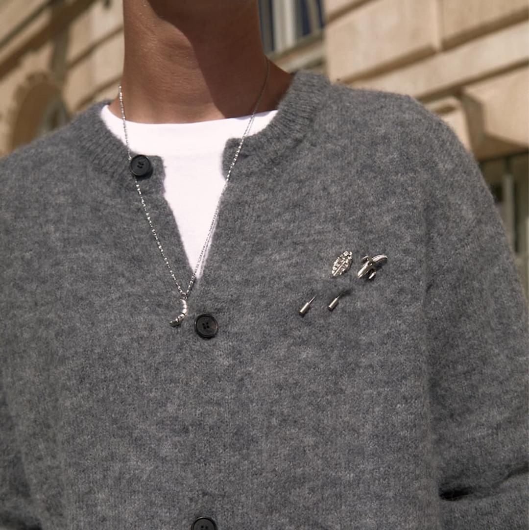 STU / 브로치 (크루아상,와플,옥수수,표지판) / os | 후루츠패밀리