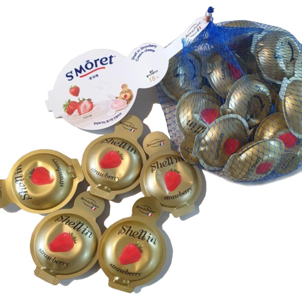 [코스트코] 생 모레 쉘인 딸기크림 치즈 20ㅎg X 18 프랑스산