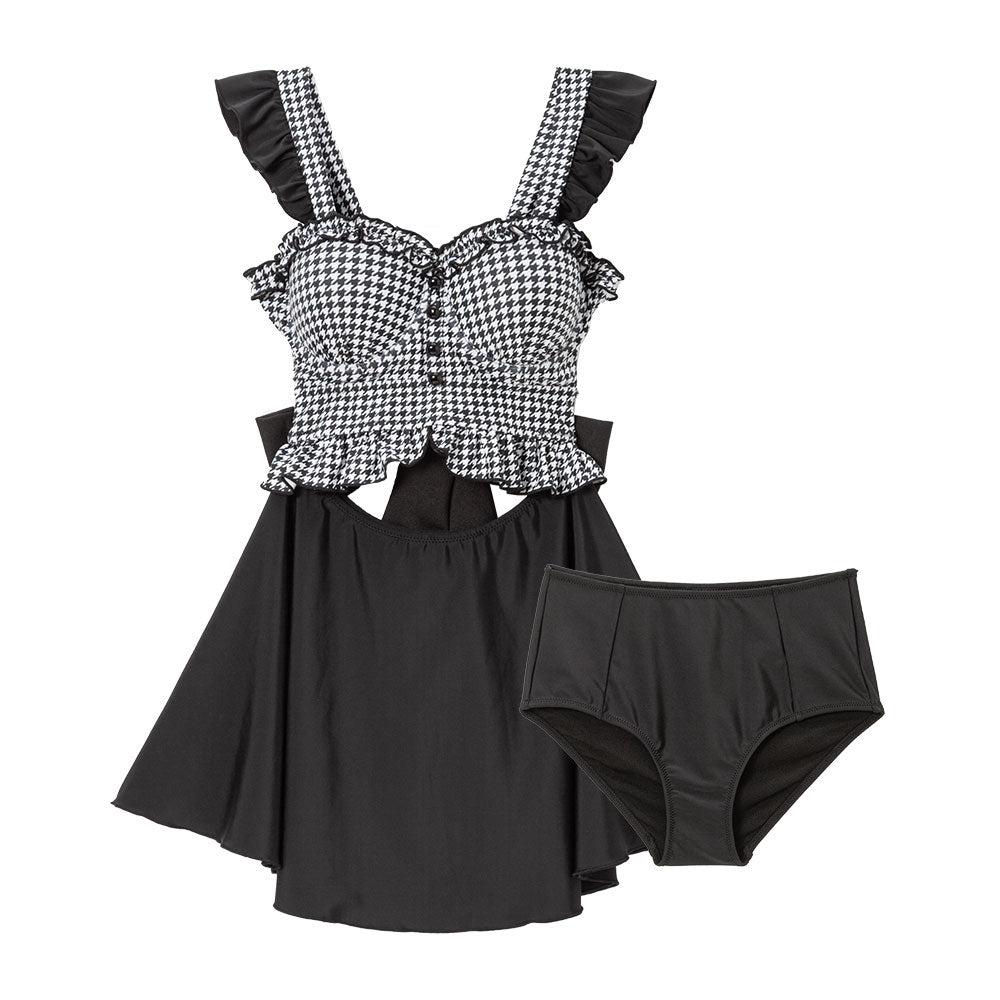 ビスチェバックリボン水着 - 千鳥 / M