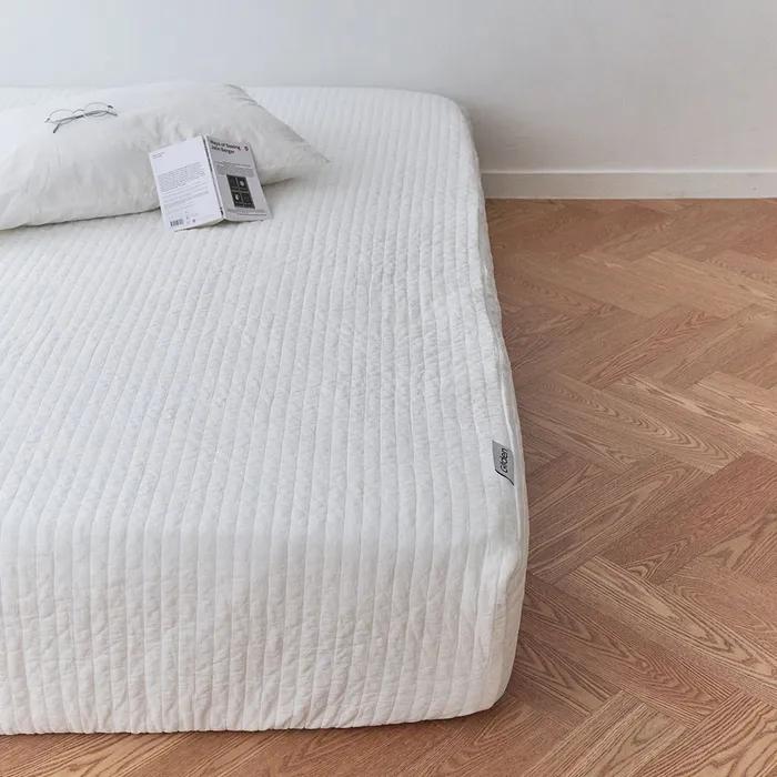 피그먼트 60수 순면 누빔 매트리스커버 SS/Q/K