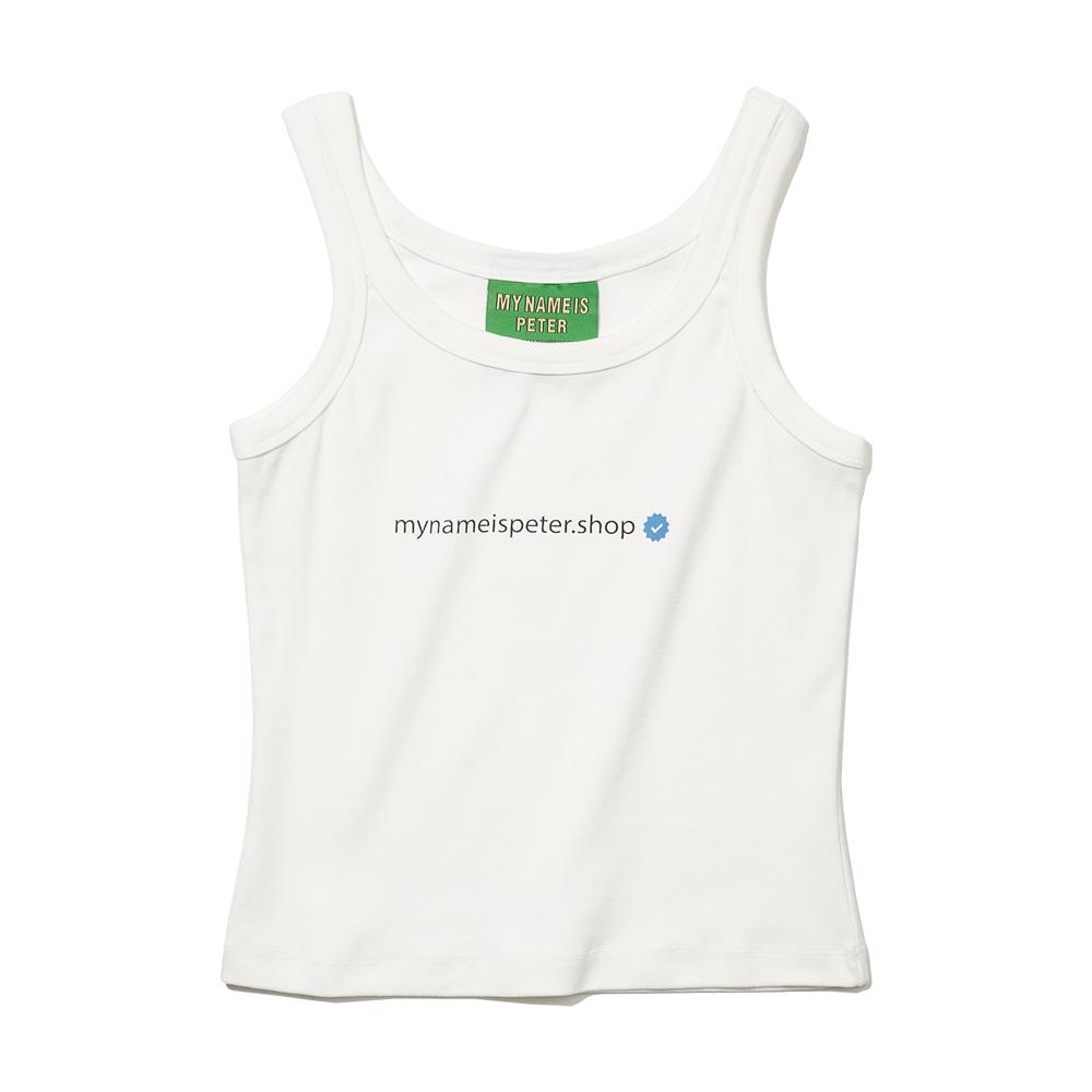 PETER.SHOP SLEEVELESS - WHITE