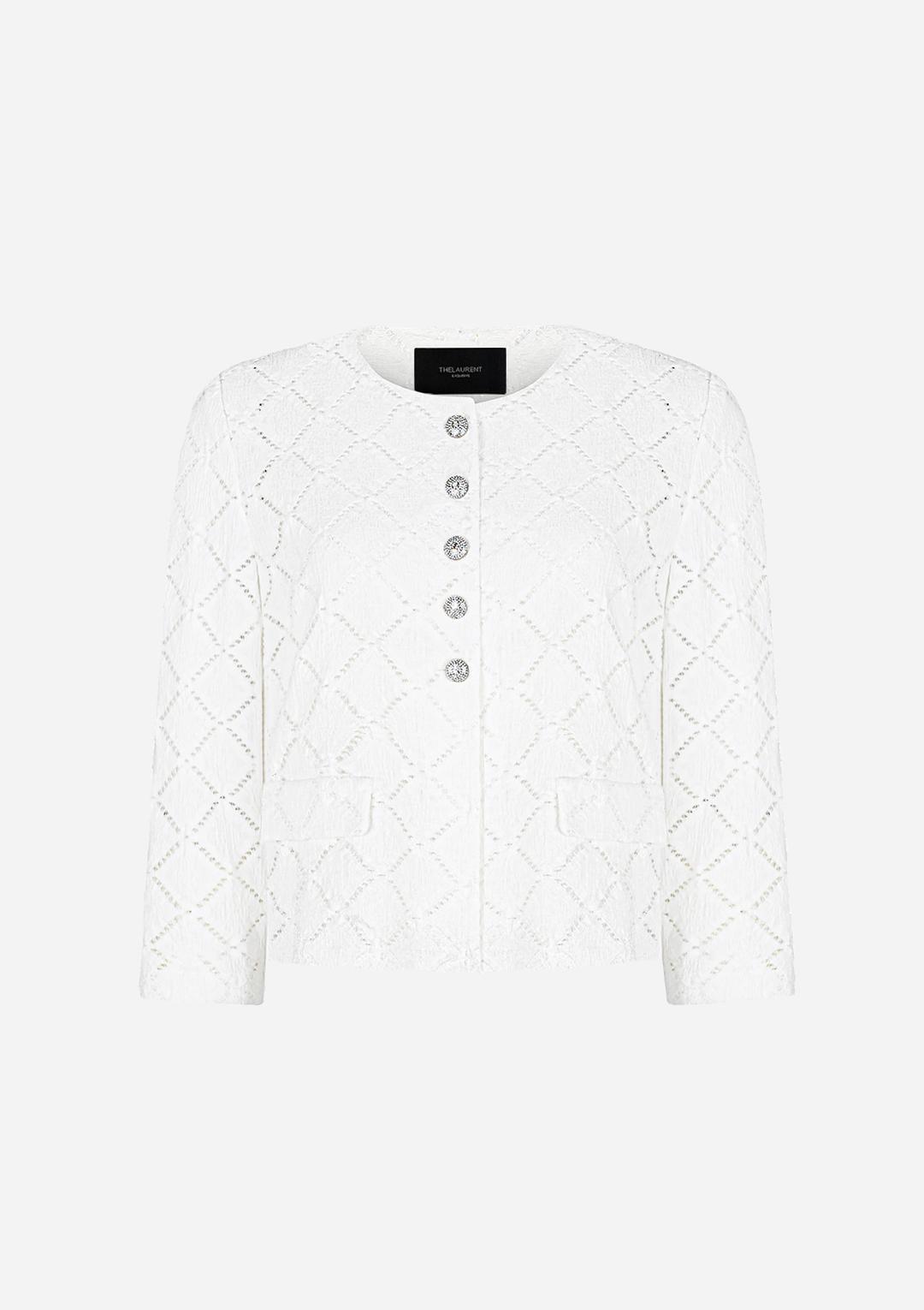 [EXCLUSIVE] Italy Argyle cardigan jacket