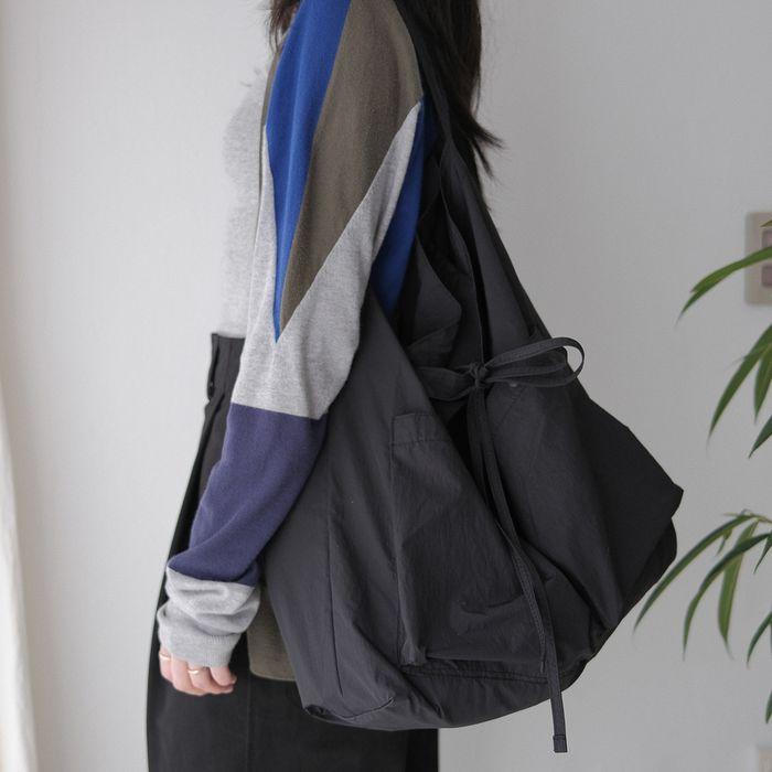 two pockets easy bag 투 포켓 이지백 (black)