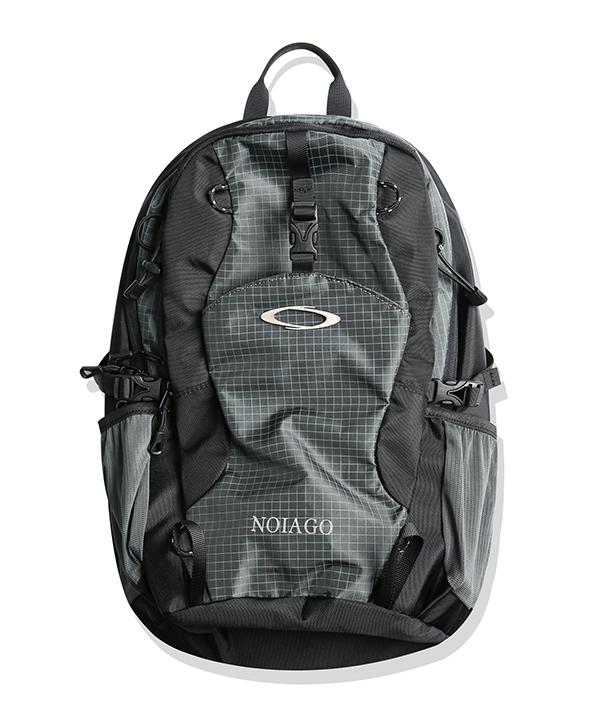 NOI1389 nylon daily backbpack (charcoal)