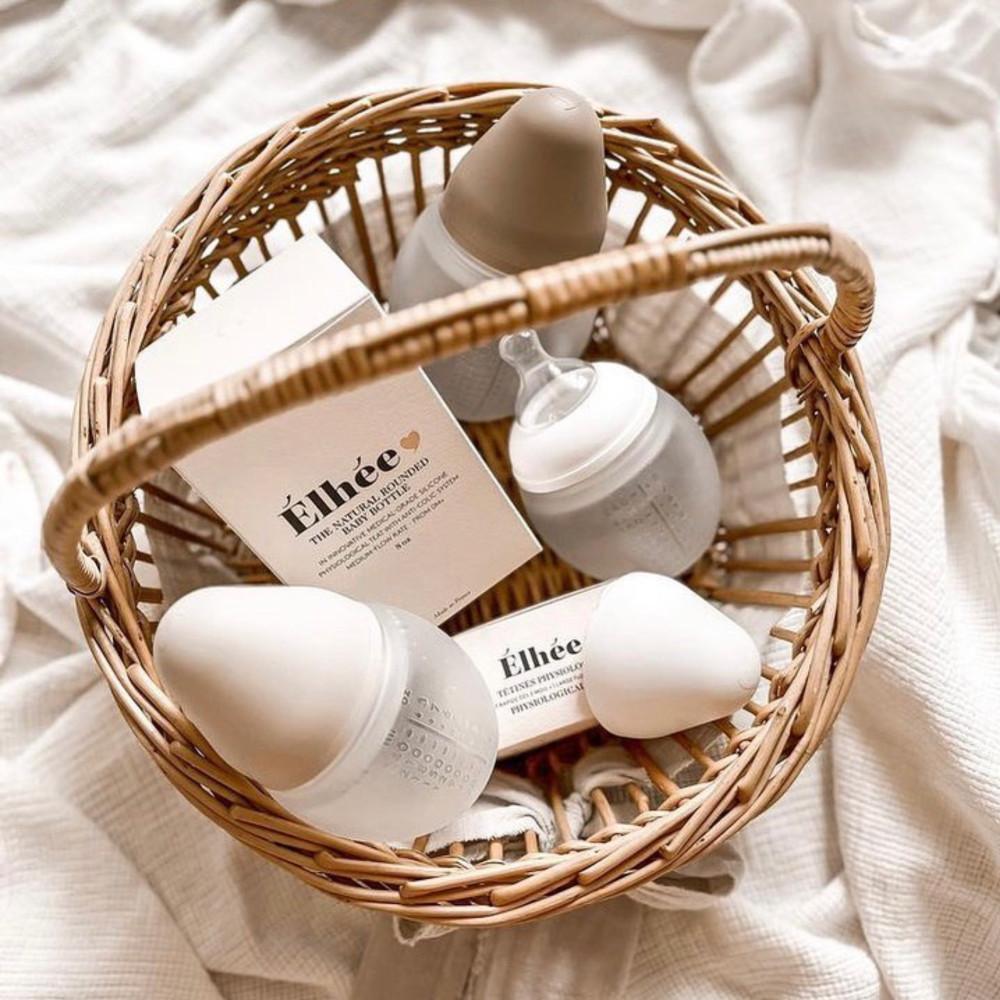 엘리 뉴 본(new-born) 기프트 팩 [젖병 150ml(2EA) + 젖꼭지 S(2EA) + 블랭킷 (1EA)]