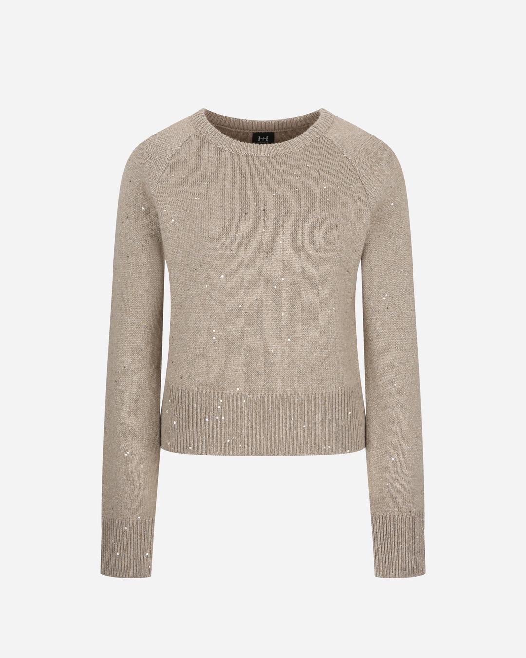 플로라 시퀸 니트