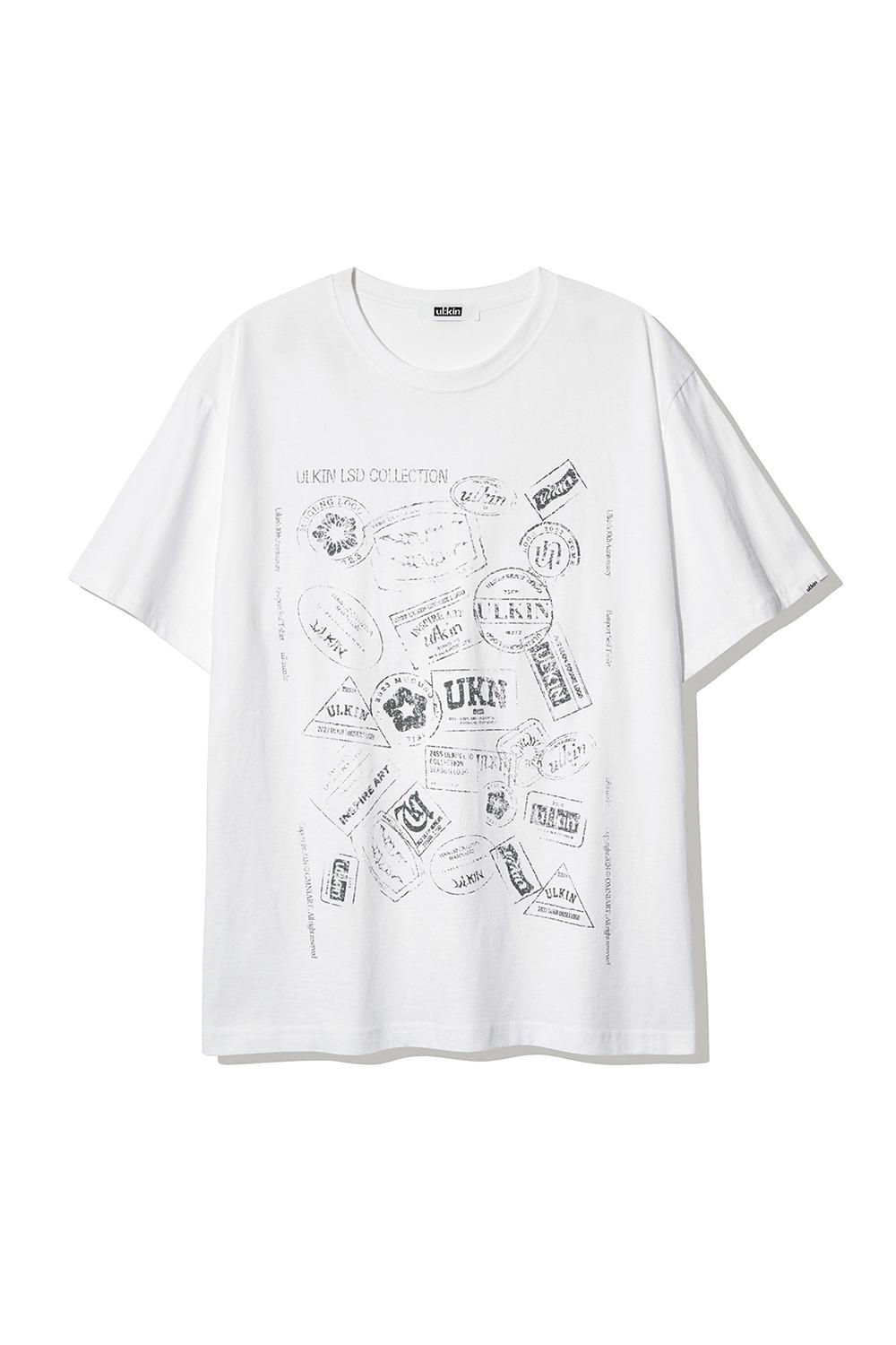 ULKIN 10th Anniversary Graphic T-shirt_White