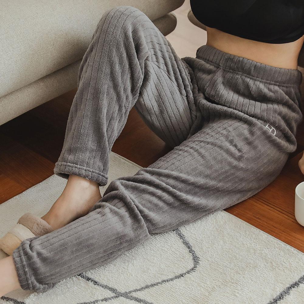 멜로우 수면바지 여성 겨울 밍크 융털 잠옷바지 5colors