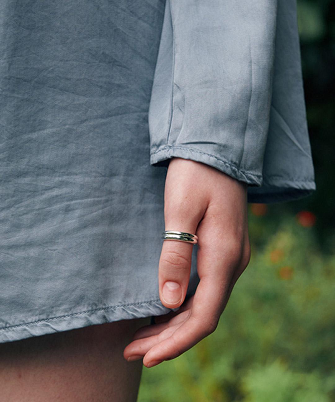 베흐트 [925 silver] Cinq.silver.126 / bon ring