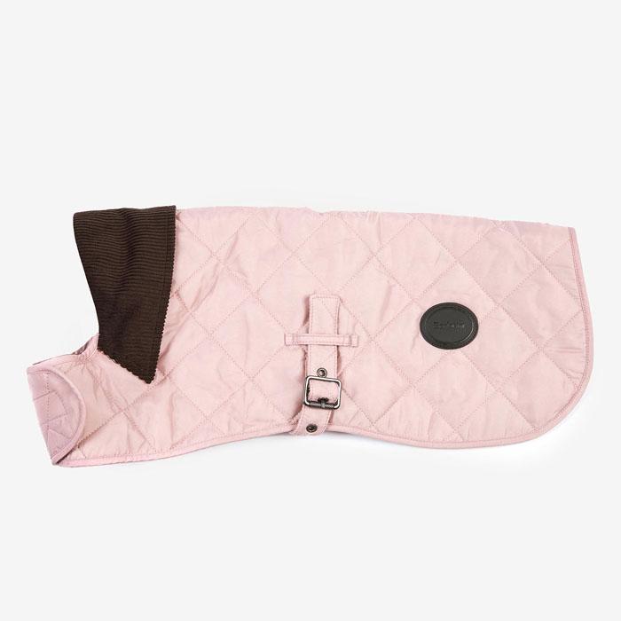 바버 강아지 퀼팅 자켓 강아지 깔깔이 개플룩 핑크 네이비