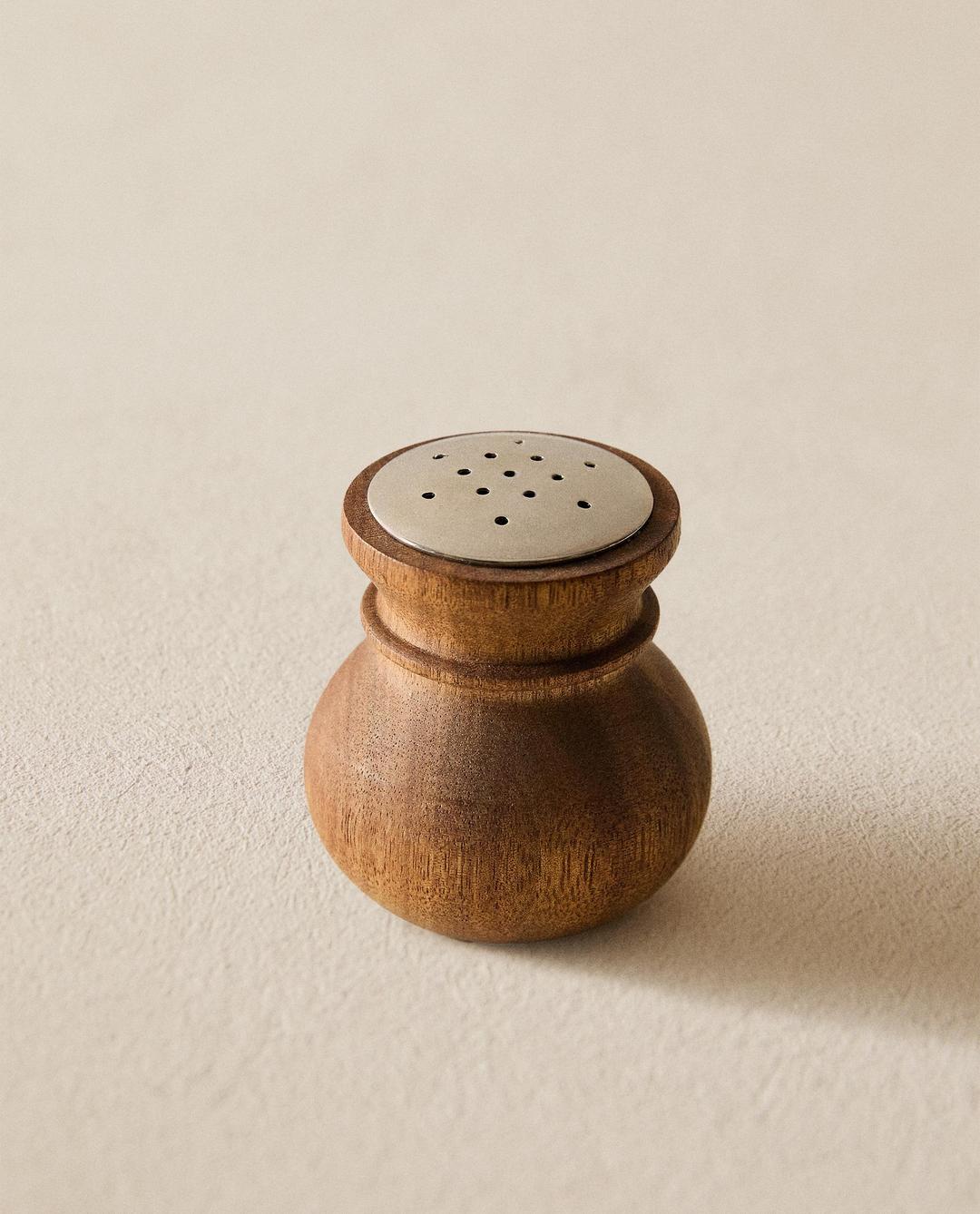 우드 소금 후추 그라인더