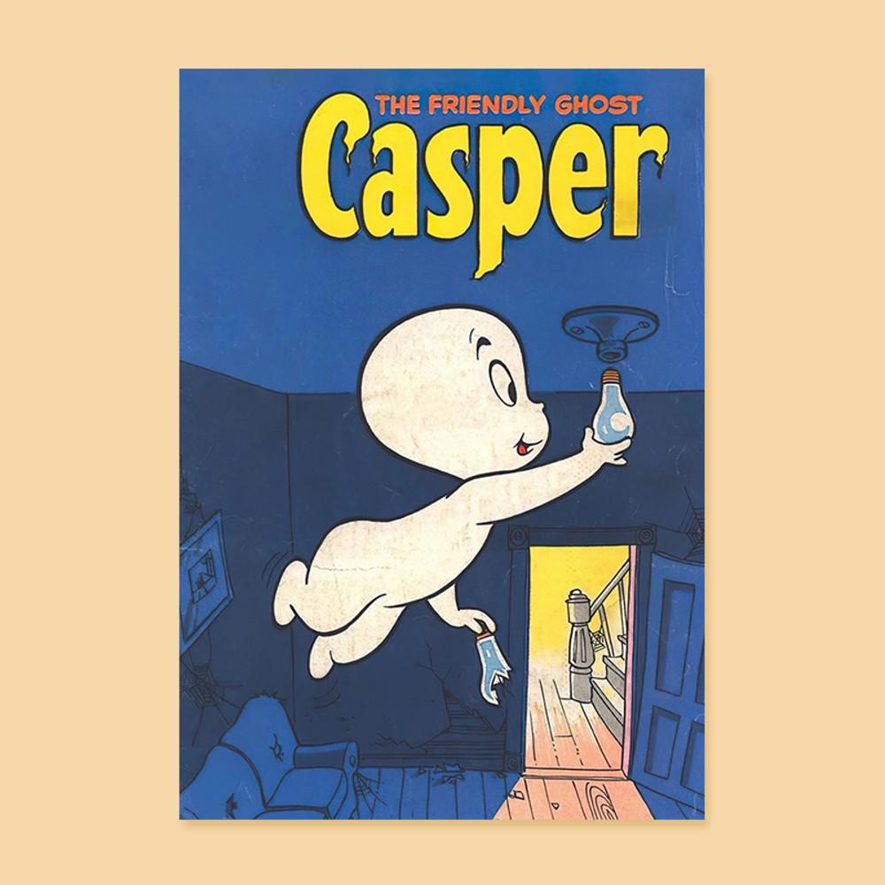 꼬마유령 캐스퍼  Casper 빈티지 레트로 포스터 미국 애니메이션 인테리어 방꾸미기 벽꾸미기 촬영소품