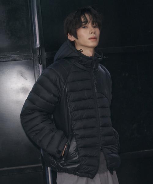 커브드 라인 라이트웨이트 푸퍼 자켓
