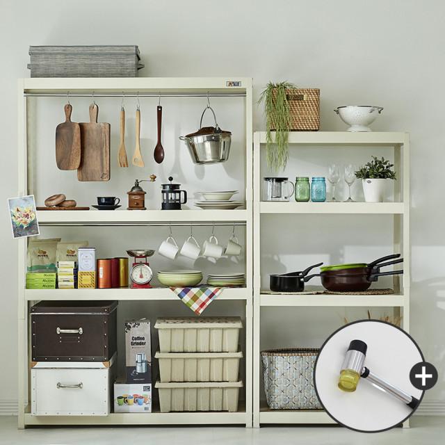 철제 선반 몬스터랙 고릴라랙 조립식앵글 베란다 펜트리