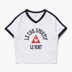 [LE COQ SPORTIF] 우먼스 선데이 크롭 반팔티