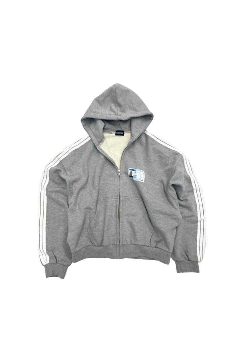 TRACK HOODIE ZIP-UP