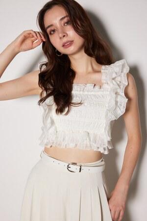 シャーリングペプラムTOP