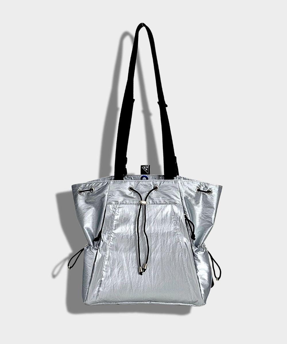 [XAV] 2way MINI 자브백 토트 & 백팩_Glossy Silver