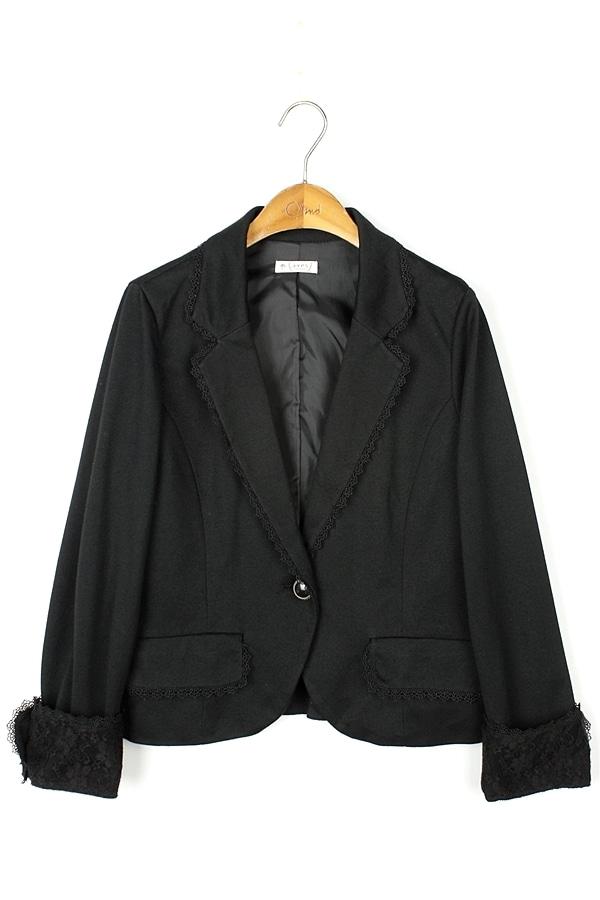 AXES FEMME 악시즈팜 백 리본 러블리 숏 자켓 WOMAN_M