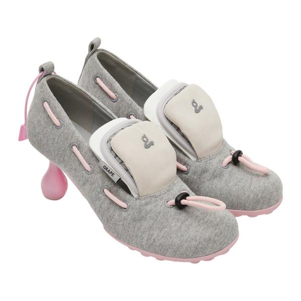 Three Tongue Drawstring High Heels