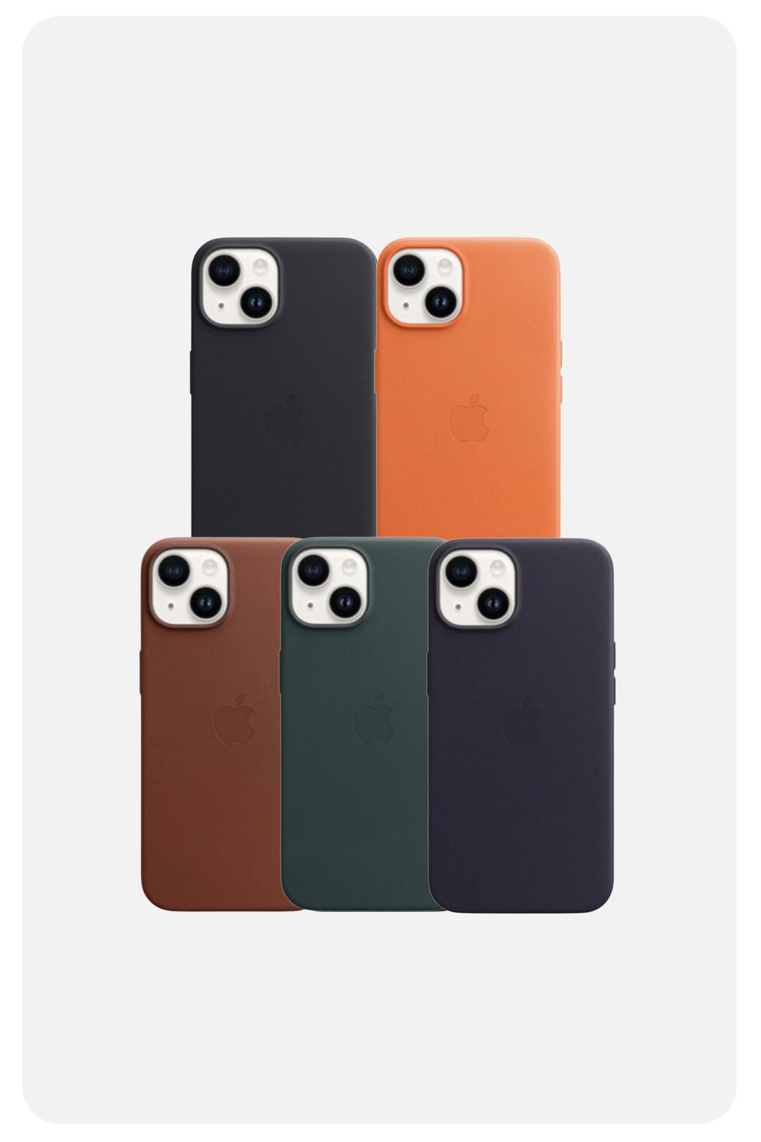 [1+1] IPhone 14 티너브 맥세이프 가죽 케이스 (Logo)