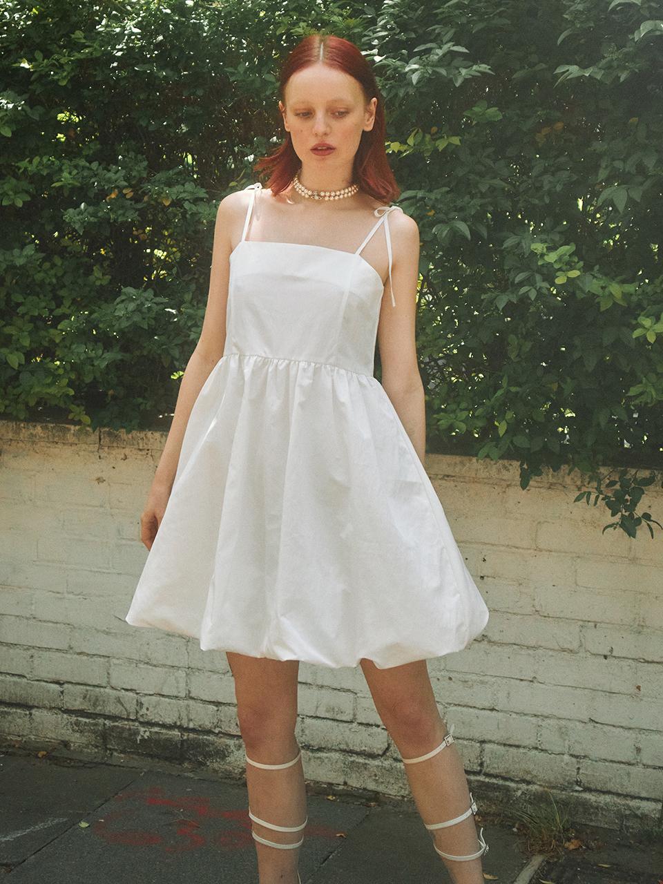 Bubble One-piece_white