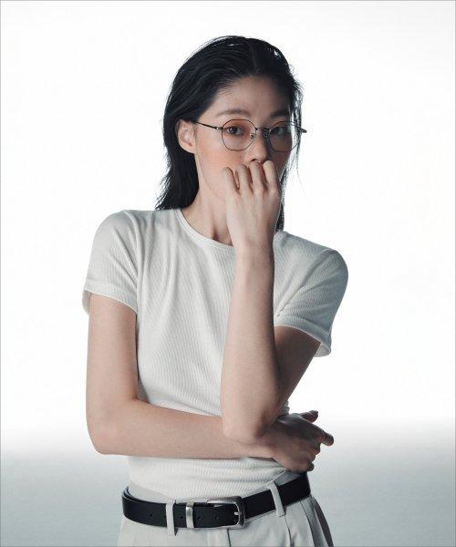 무신사 스탠다드 우먼(MUSINSA STANDARD WOMAN)  우먼즈 리브드 슬림 핏 반팔 티셔츠 [크림] - 사이즈 & 후기 | 무신사