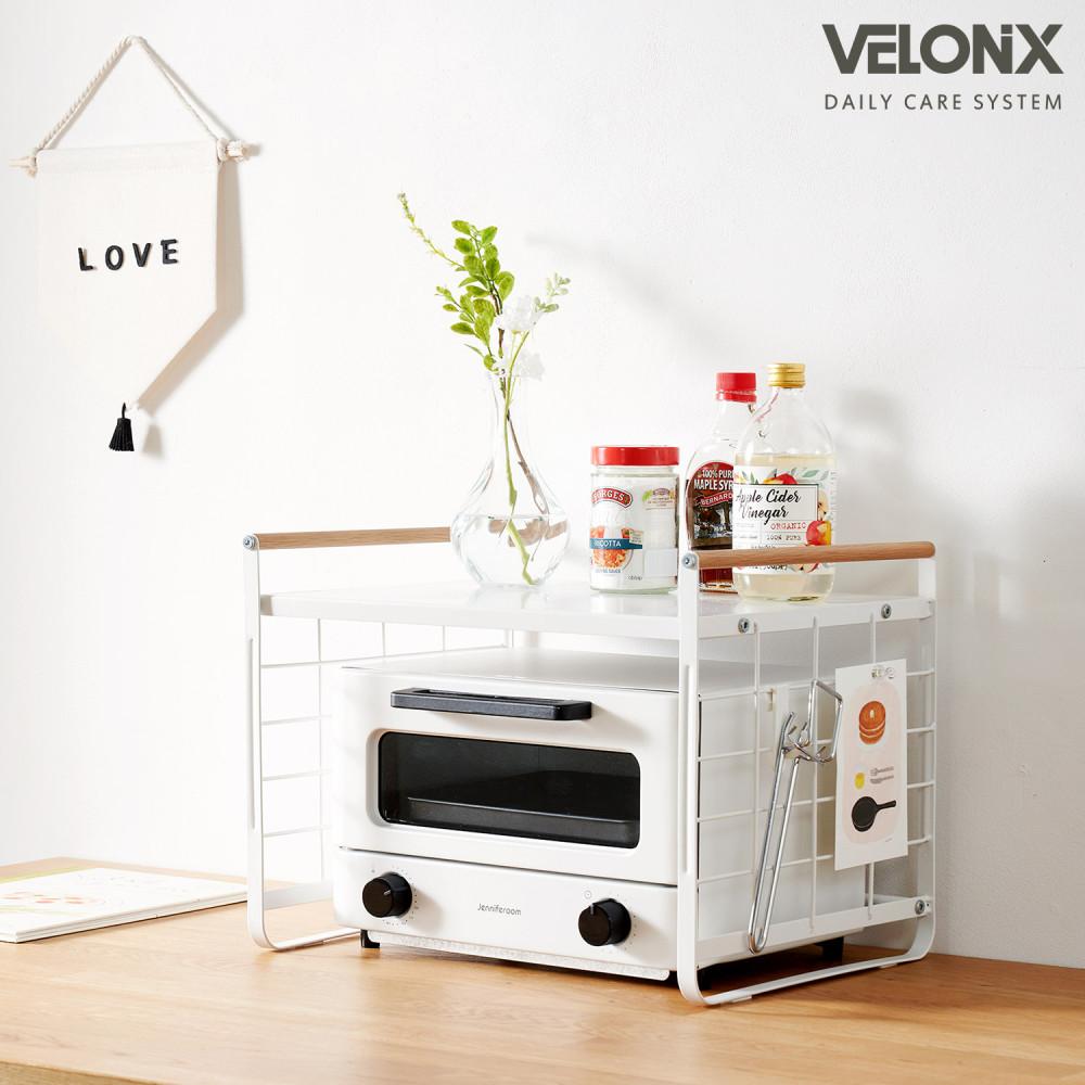 벨로닉스 메쉬 렌지거치대 주방가전 거치대 2종 주방정리 철재트레이 발뮤다겸용 선반 전자렌지 수납 가전테리어 주방선반 토스터랙