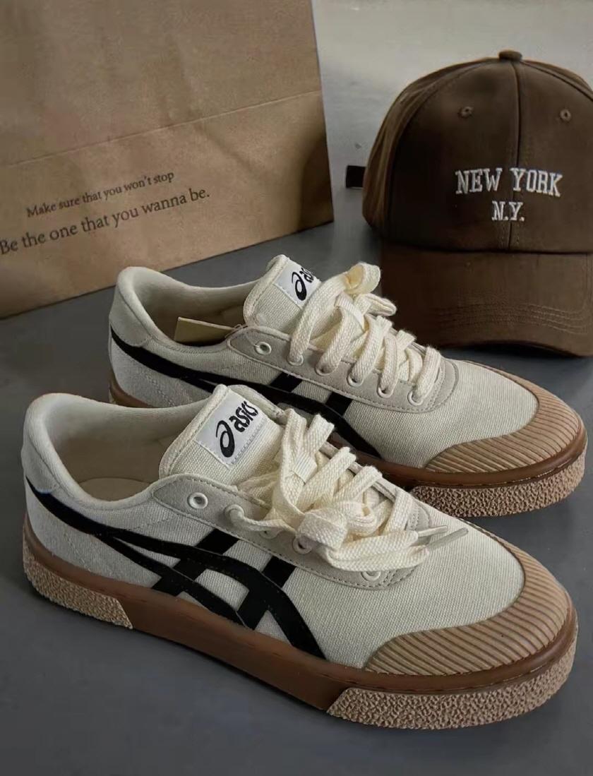 아식스 코트 트레일 브라운 빈티지 베이직 1203A146-021