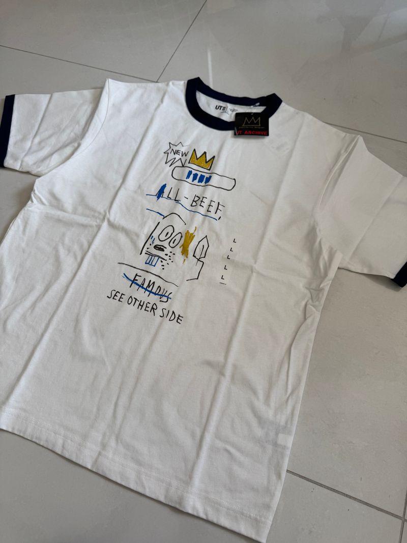 jean-michel basquiat realx fit tee
