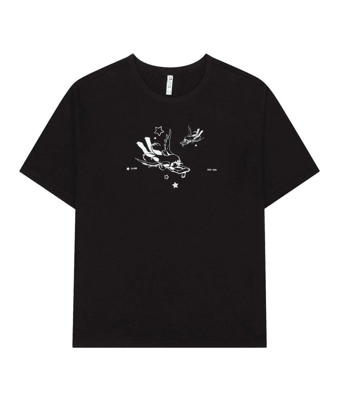 *Preview* OJOS x NOITOW SHU Graphic T-shirt / Black