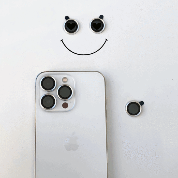 카메라 렌즈 메탈 보호링 강화필름