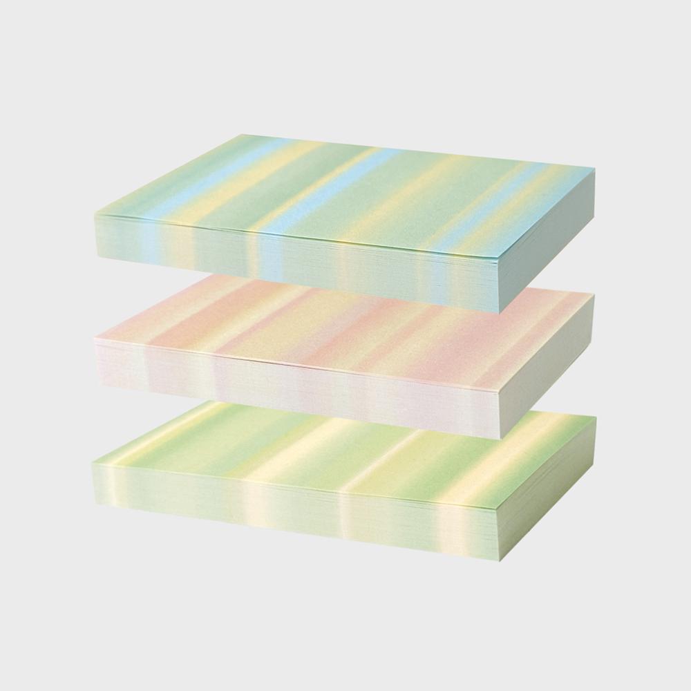 [비바인] Gradation Memo 그라데이션 떡메모지 떡메