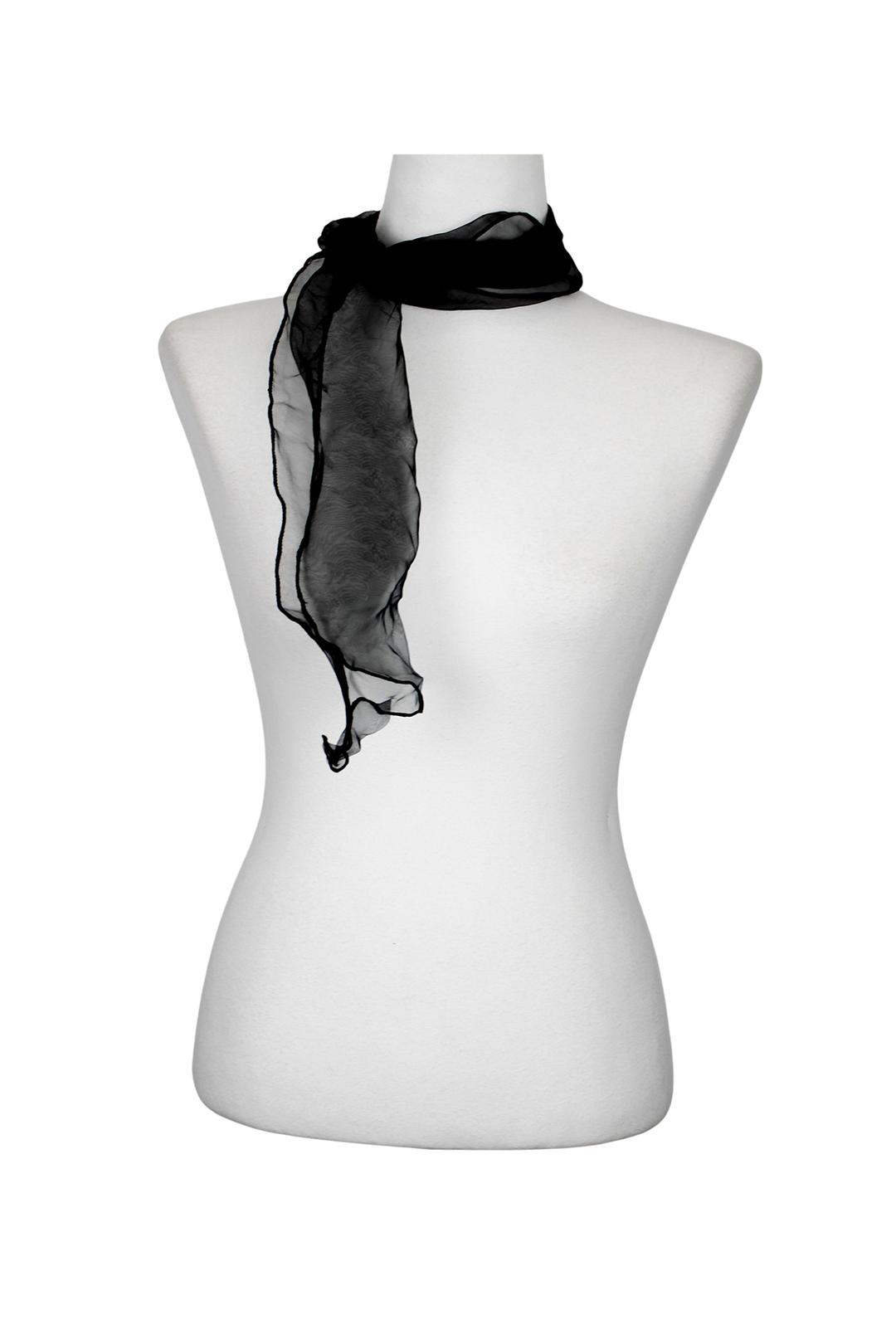 柳綠花紅 pure chiffon scarf (4color)