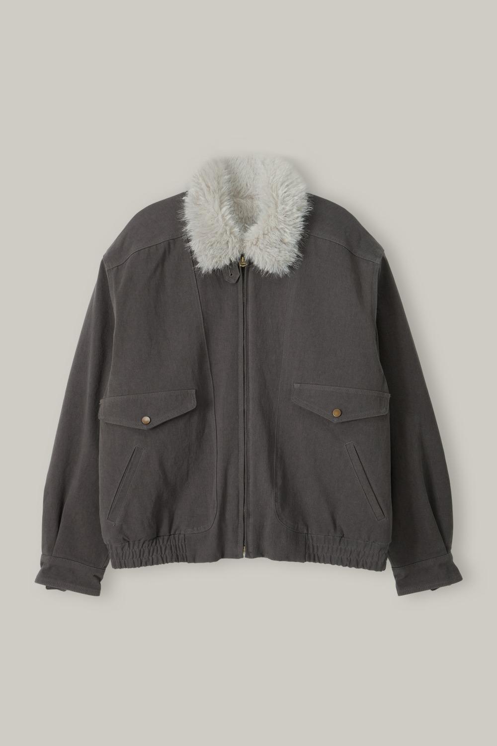 Soft Shearling Jumper (Gray)