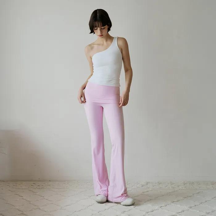 레이어드 부츠컷 레깅스 (5colors)