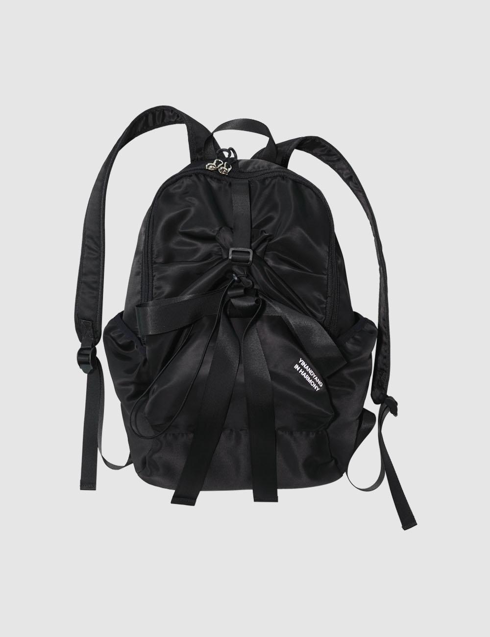 [2차 리오더] BOW BACKPACK, black (9월 말 예약배송)